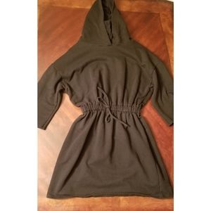 Black Hoodie Mini Dress